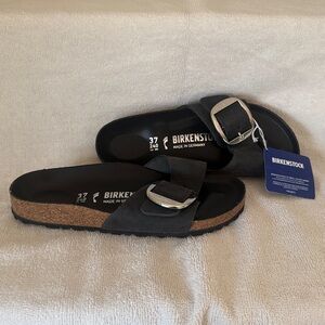 Birkenstock Black Slide Sandals